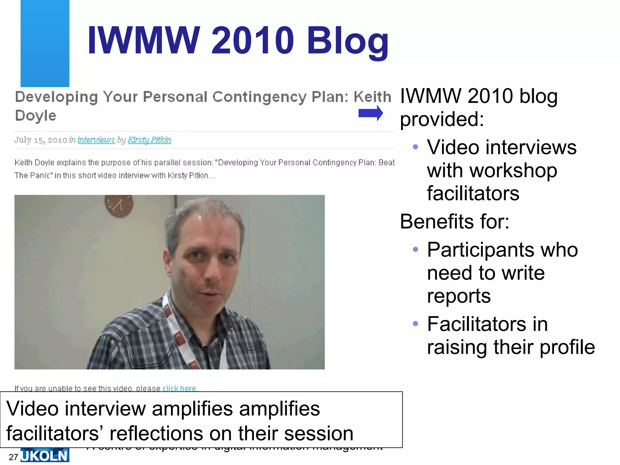 Twitter Developments Twapper Keeper developments (UI, APIs & infrastructure) 