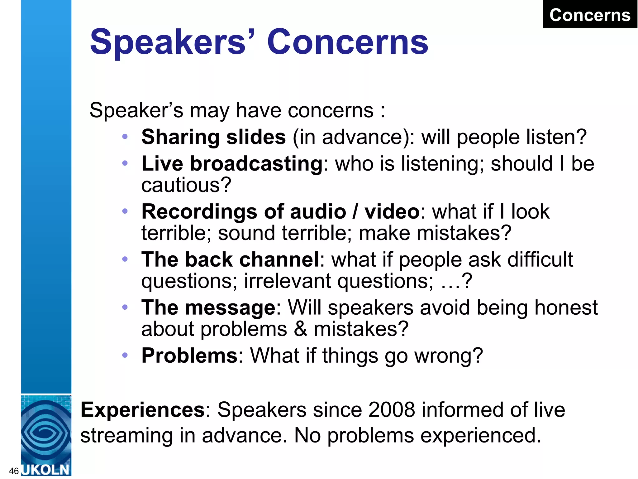 Privacy, Data Protection, … Digital cameras, mobile photos, camcorders, … are increasing volume of photos / videos being taken and being published online. But what about issues such as: Privacy Data protection Confidentiality … 