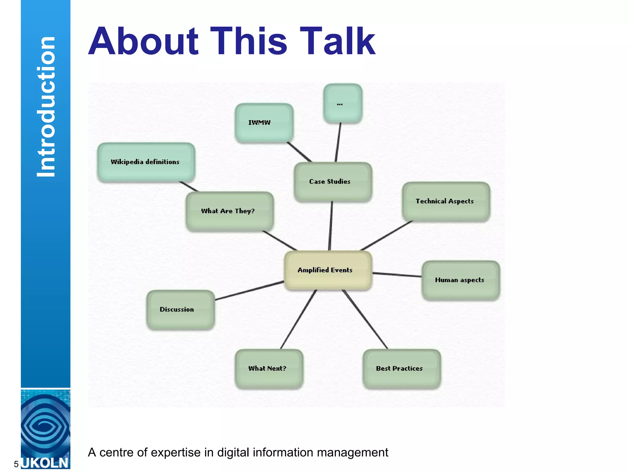 About This Talk UK Web Focus blog post 