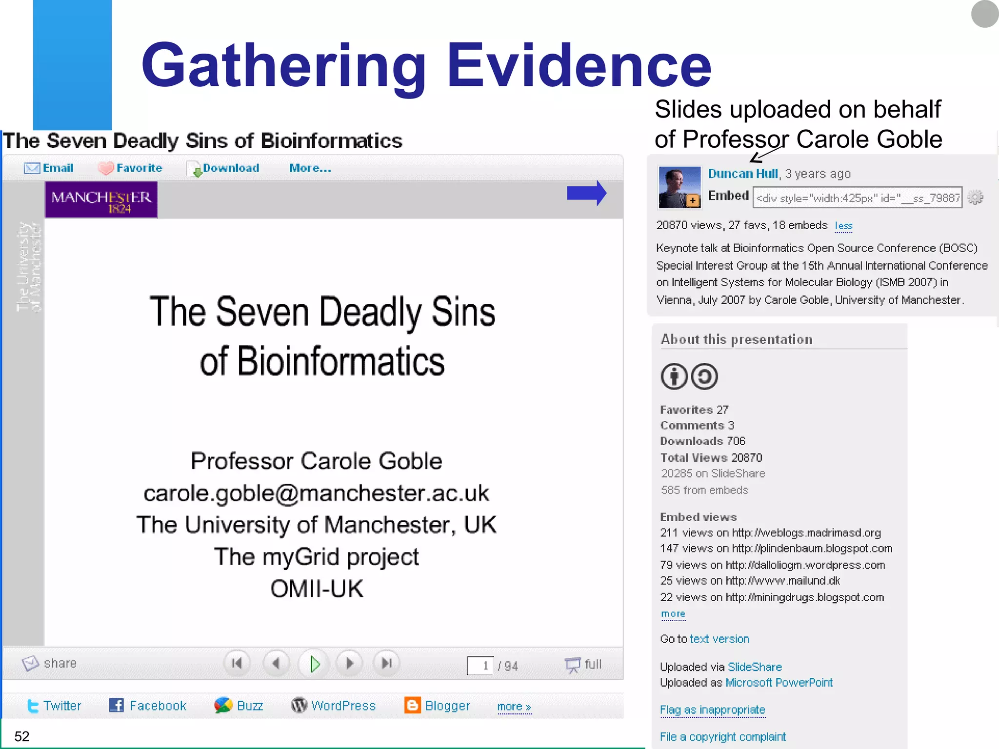 It’s My Social Space! “ My tweets are mine – I don’t want you archiving & analysing them!” Twapper Keeper  Recent developments have been funded by JISC Enhancements to features included ability to opt-out 