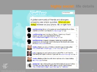 highly social:  life details 