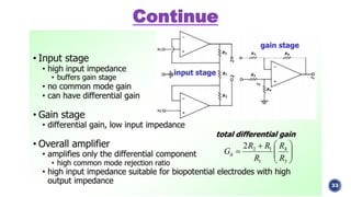 Amplifiers and biopotential amplifiers new | PDF