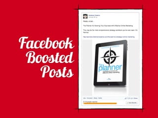 Facebook
Boosted
Posts
 