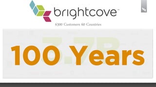 6300 Customers 60 Countries

 