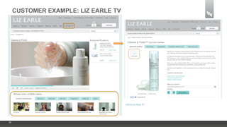CUSTOMER EXAMPLE: LIZ EARLE TV

Link to Liz Earle TV

60

 