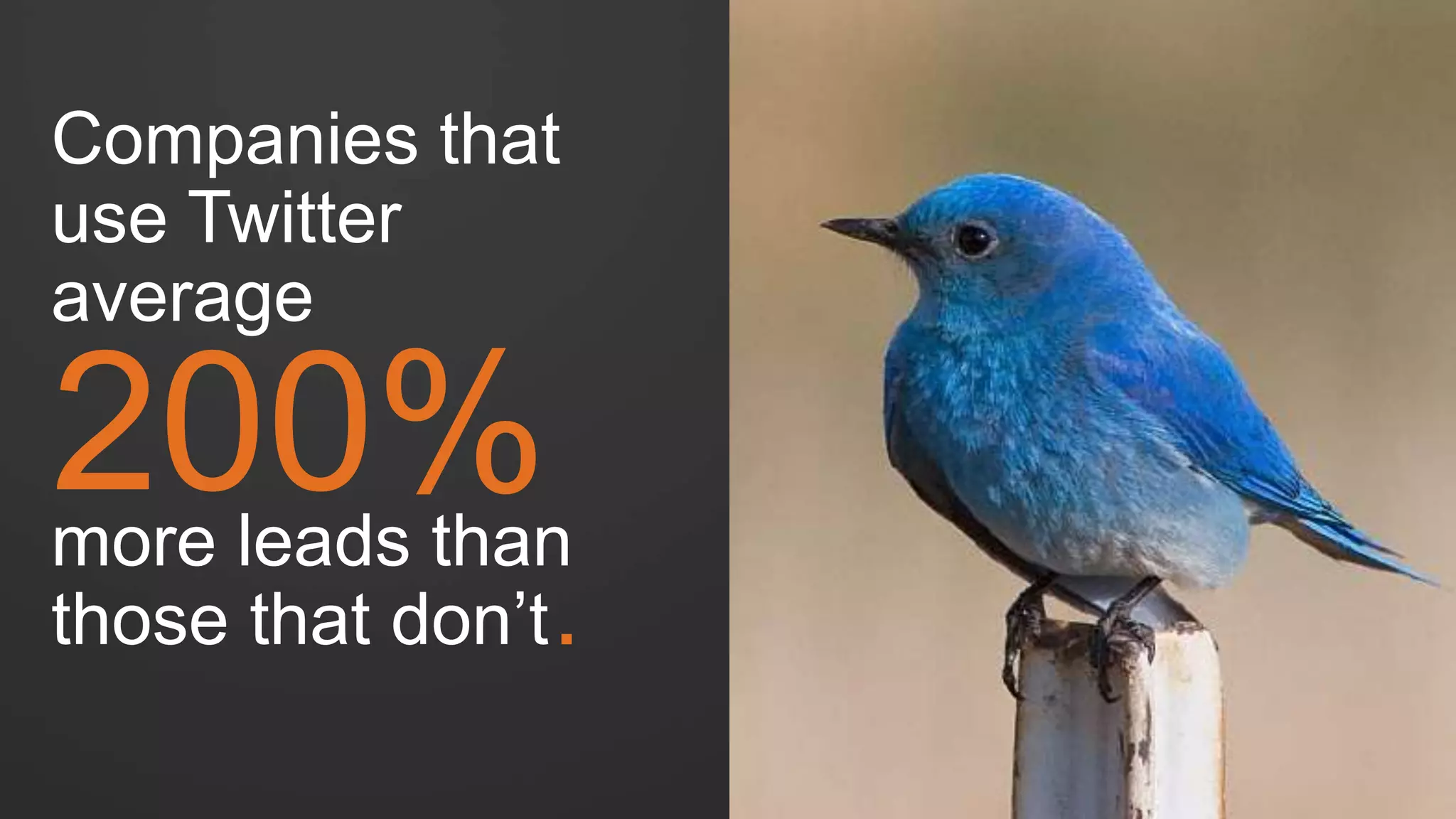 Social media can also
be used to delight.
 