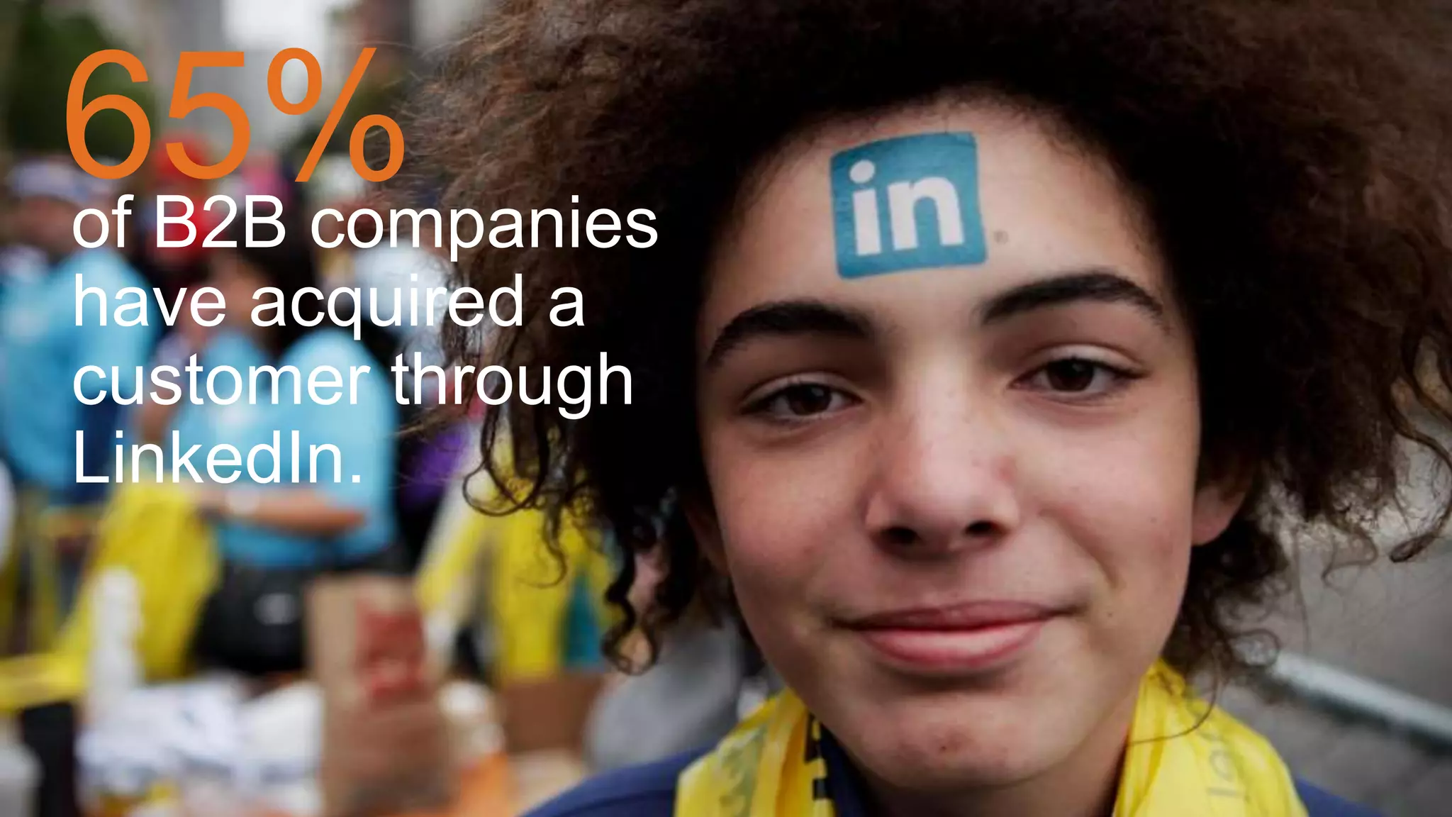 Foster connections.
Social Media is one of the few channels that allows for one on
one communication with prospects - let’s use it.
 