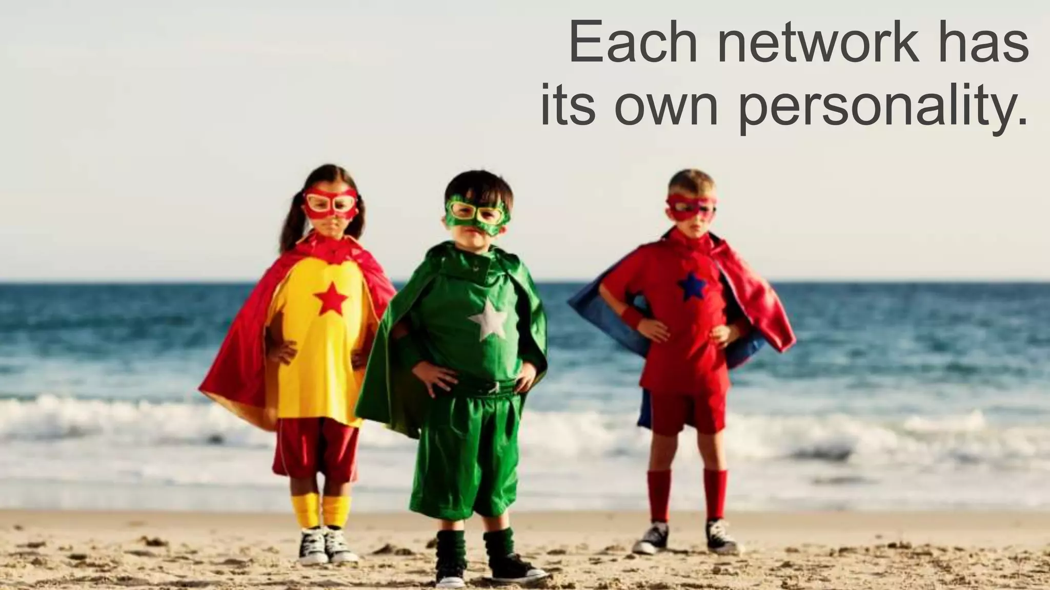 •  Keep posts under 250 characters.
•  In general, post early in the morning
and the afternoon.
•  Use images.
•  Ask questions.
•  Make it fun and personal – this is not
the place for serious content!
FACEBOOK
 