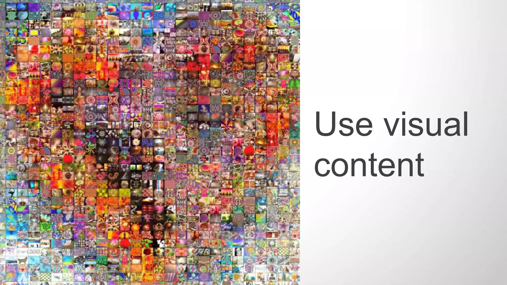 Share content from the
Consideration Stage.
FLICKR USER STEVEN SNODGRASS
 