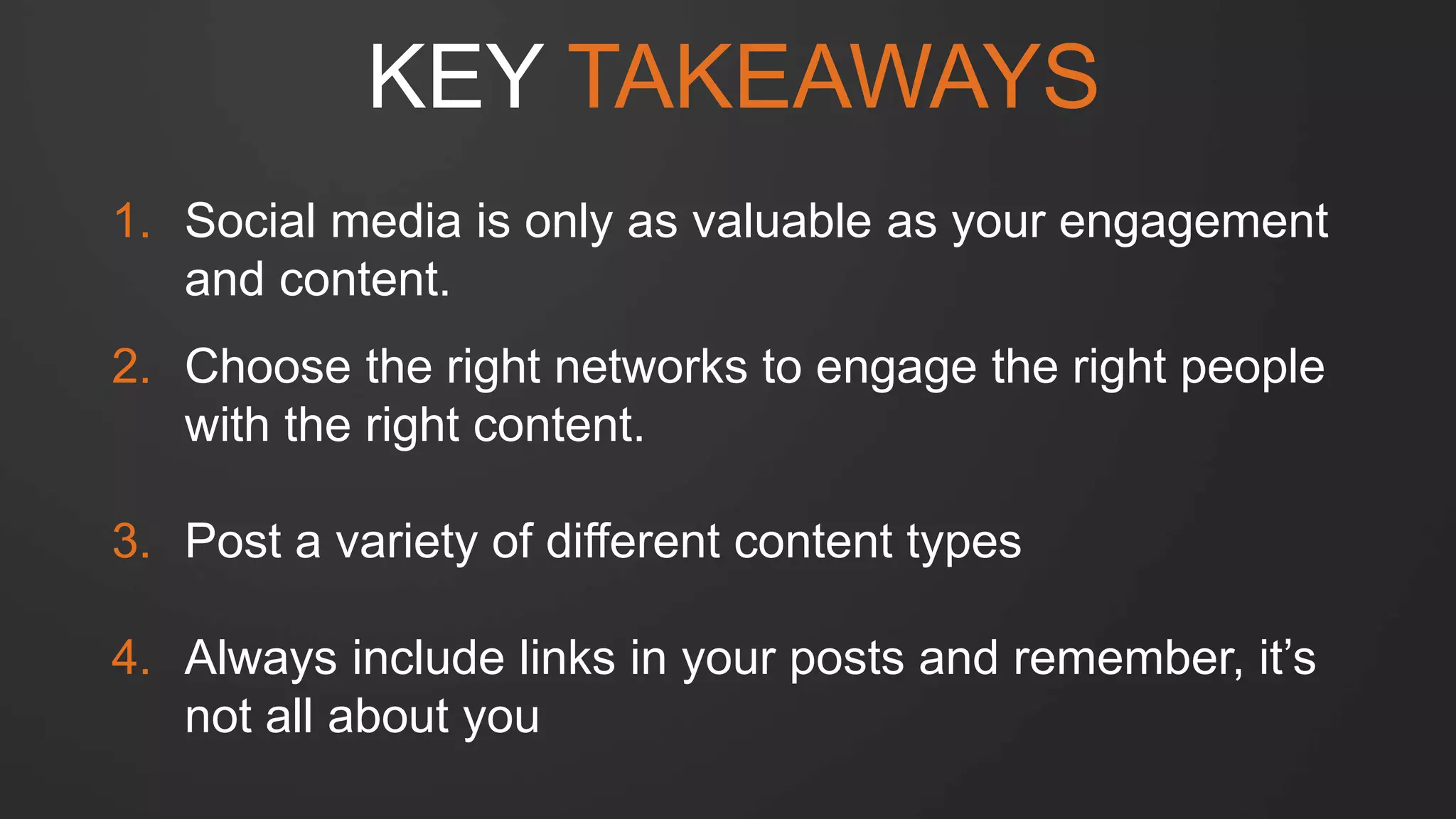 KEY TAKEAWAYS
AND RESOURCES.4
 