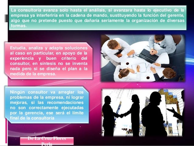Amplitud y alcance de los servicios de consultoría