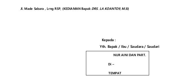 Amplop Undangan Aqiqah 2