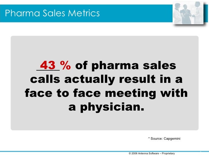 pharmacetical sales