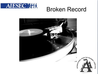 Broken Record

 