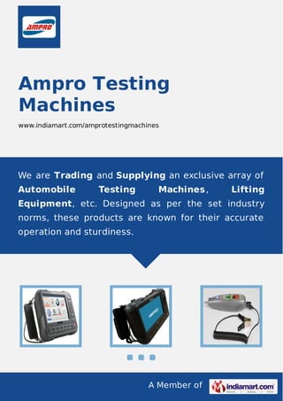 +91-9811175388
Ampro Testing
Machines
www.amproindia.in
 