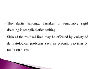 Emovable Rigid Dressing AMPUTATION ppt By Dr. Mumux | PPTX