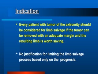 Advancements in Limb Salvage Surgery for Malignant Bone Tumors ...