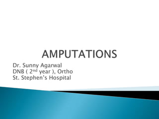 Dr. Sunny Agarwal
DNB ( 2nd year ), Ortho
St. Stephen’s Hospital

 