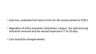 Pod Abulation Amputations | PPTX