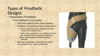 Amputee-Rehabupper and lower extremity prosthetic prescription .pptx
