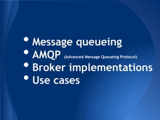AMQP | PPTX