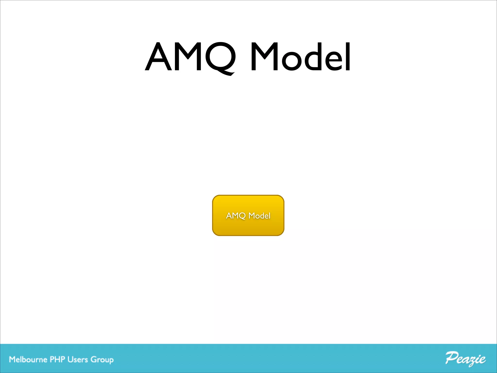 AMQ Model

AMQ Model
Exchange
Queues
Binding

 