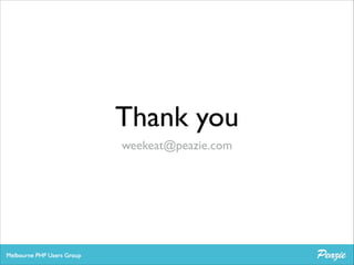 Thank you
weekeat@peazie.com

 