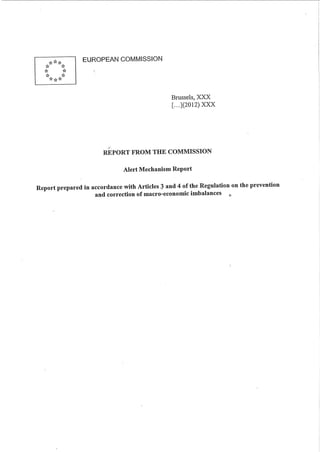 Le rapport sur le Mécanisme d'alerte européen
