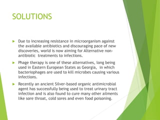 Anti-Microbial Resistance (AMR) | PPTX