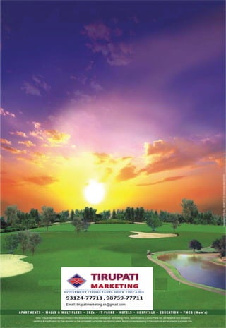Amrapali golf-homes-brochure | PDF