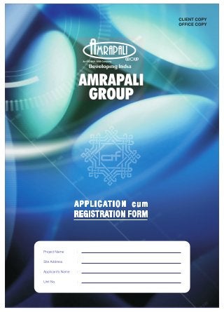 Amrapali verona heights application form
