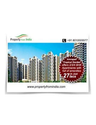 Amrapali tropical garden_noida_extension - property_from_india