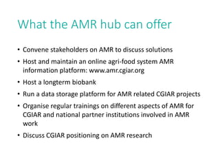 Antimicrobial Resistance Hub 