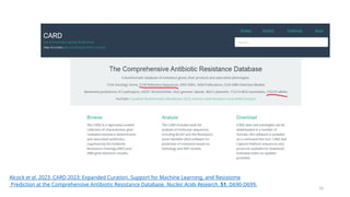 Antimicrobial Resistance Analysis by Maliha Rashid | PPTX
