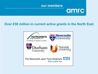 our members




Over £58 million in current active grants in the North East
 
