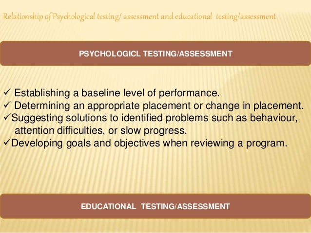 More Assessment Protocols