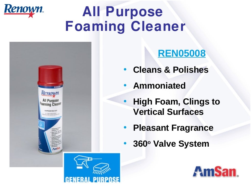 Discount Aerosol Cleaning Products from Renown.