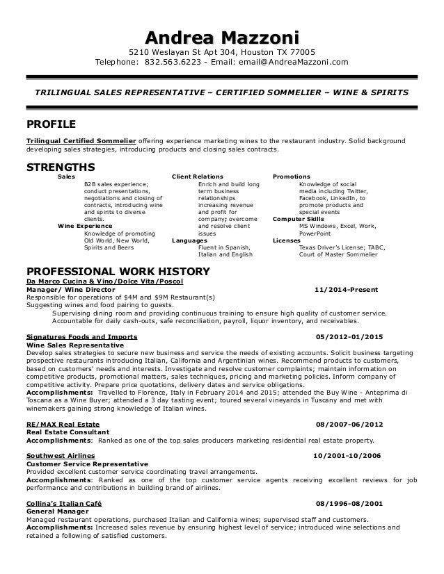resume