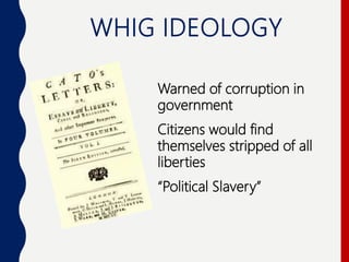 Causes of the American Revolution 1770-1774 | PPT