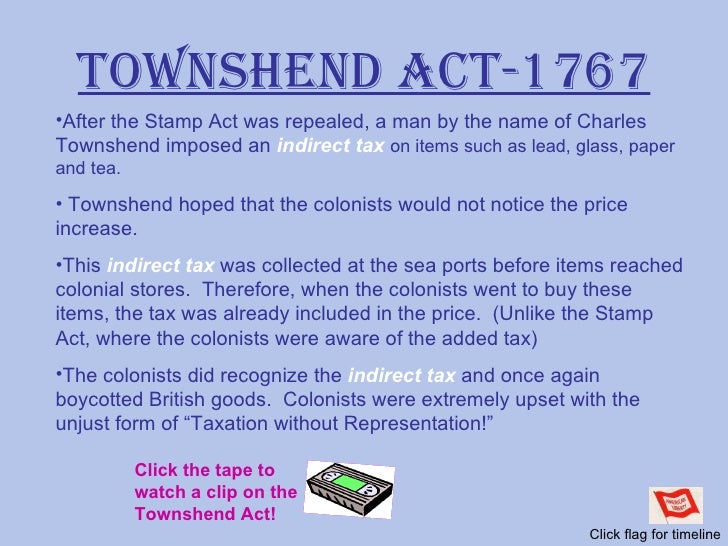 effects of the stamp act