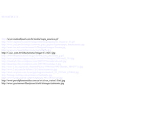 REFERÊNCIAS http:/ /www.motionbrasil.com.br/media/mapa_america.gif http://www.algosobre.com.br/images/stories/geografia/as_americas_01.gif http://www.joel.pro.br/antigo/conteudo_para_pagina/figuras/mapa_americanorte.jpg http://www.hts-net.com.br/oemar%20original/images/Tundra.jpg http://www.unicamp.br/fea/ortega/eco/tempflo.jpg http://f.i.uol.com.br/folha/turismo/images/0724213.jpg http://www.chapadaodosul.ms.gov.br/imagens_not3/cana_g.gif http://www.proximaviagem.com.br/revista/94/imagens/209/small_393.jpg http://ritualcafe.files.wordpress.com/2007/07/lavrador-de-cafe.jpg http://dasantiga.files.wordpress.com/2007/06/multidao-2.jpg http://www1.fao.org/media_thumbs/Photos/1996/Sep1996/Thumbs_384/19711.jpg http://www2.uol.com.br/debate/1262/fotos/comercio.jpg http://www.scipione.com.br/ap/ggb/img/atividades/6_03_f107site_GGBeS.jpg http://biorege.weblog.com.pt/arquivo/latifundio.jpg http://www.lendo.org/wp-content/uploads/2007/08/tio-san.jpg http://www.portalplanetasedna.com.ar/archivos_varios1/ford.jpg http://www.graziarosavillanipress.it/articleimages/catmonio.jpg 