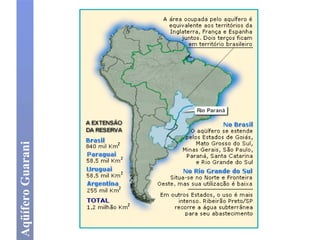 Aqüífero Guarani 
