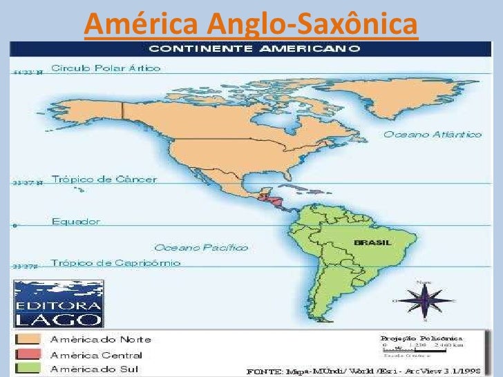 Com Relação à América Anglo Saxónica é Correto Afirmar Que