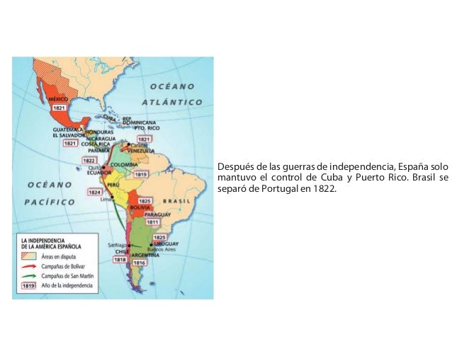 Resultado de imagen para america latina 1850 y 1900