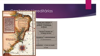 Capitanias Hereditárias 
 