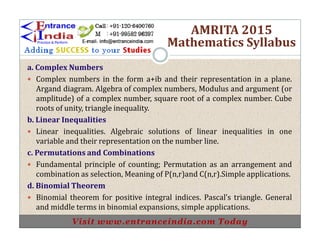 Amrita engg by entranceindia pdf | PDF