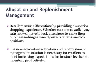   retail management