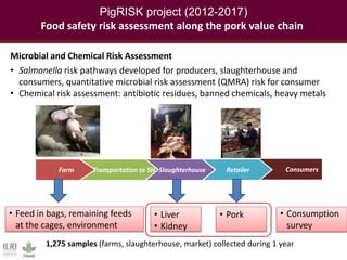 ILRI research on foodborne diseases and antimicrobial resistance associated with pigs