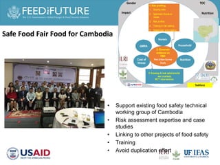 ILRI research on foodborne diseases and antimicrobial resistance associated with pigs