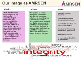 AMRSEN Company Capabilities